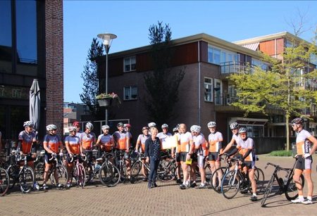 Fietsen voor het goede doel