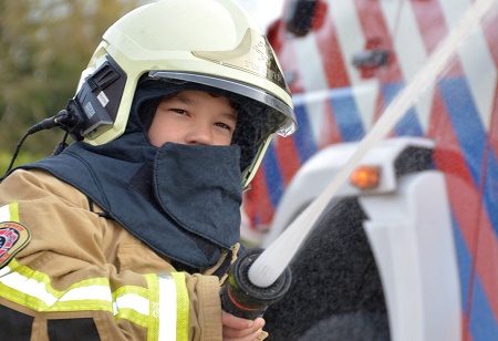 Brandweerman voor een dag