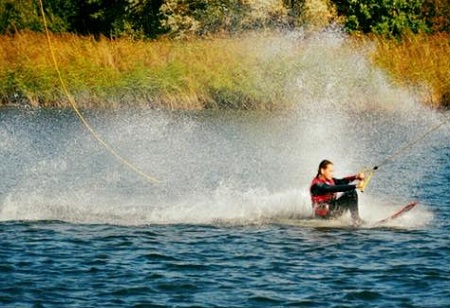 Op de (water)ski’s