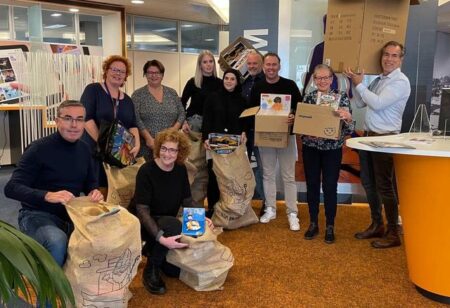 Vandaag waren we te gast met vrijwilligers Amber, Helga en Zuleyha bij Rabobank Rijssen-Enter.